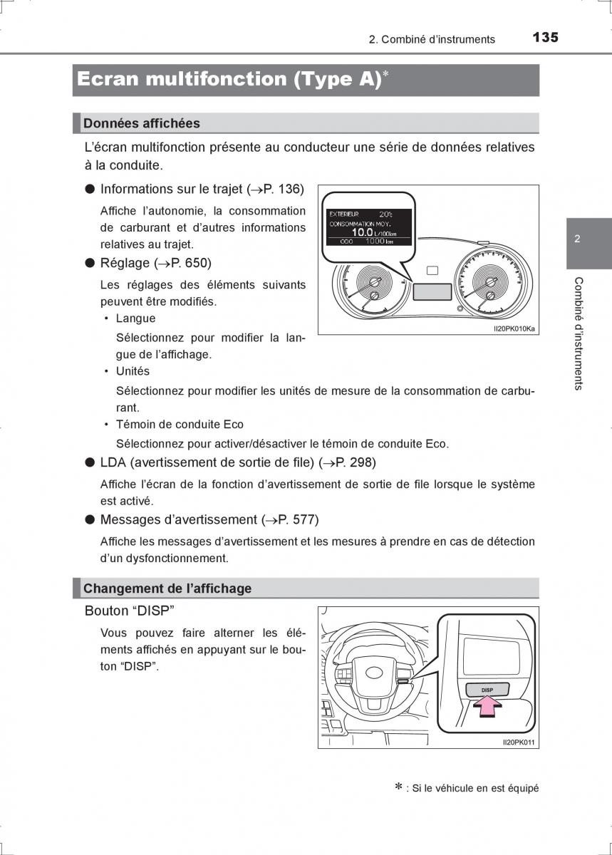 Toyota Hilux VIII 8 AN120 AN130 manuel du proprietaire / page 135