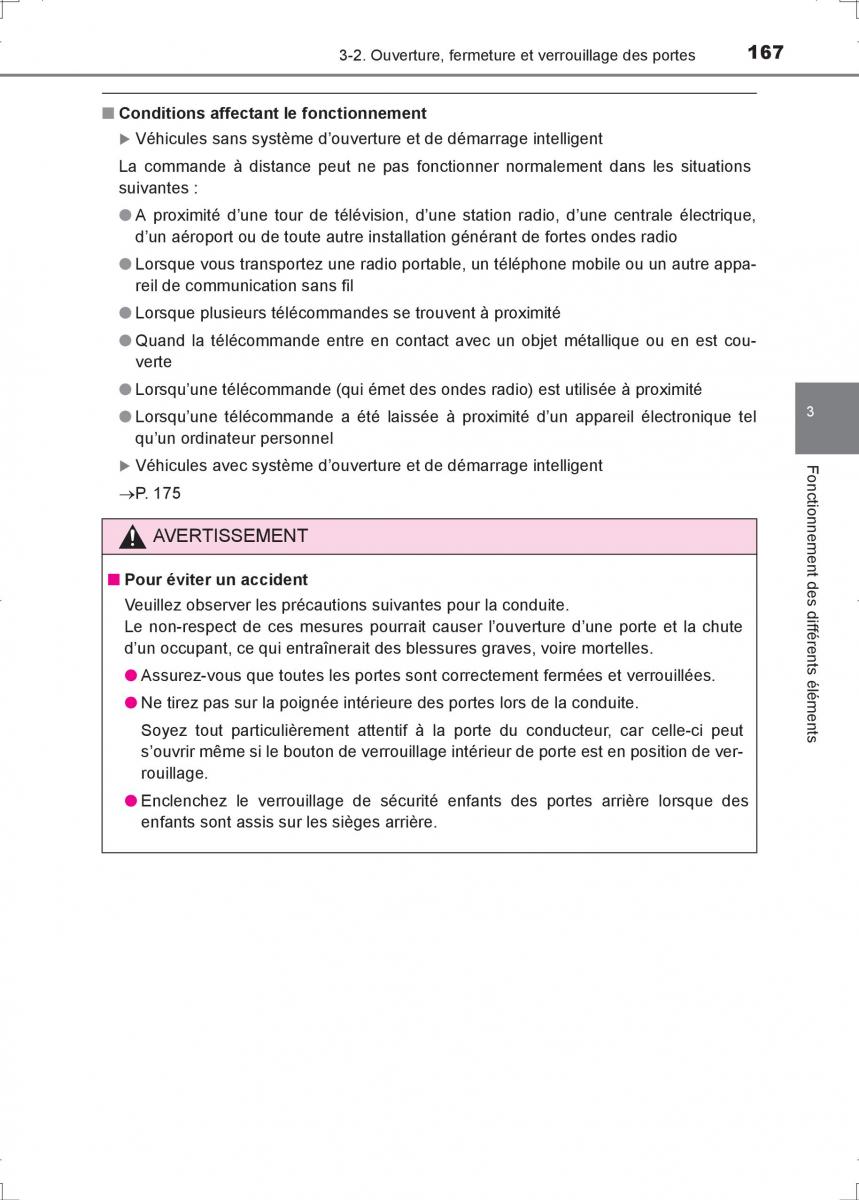 Toyota Hilux VIII 8 AN120 AN130 manuel du proprietaire / page 167