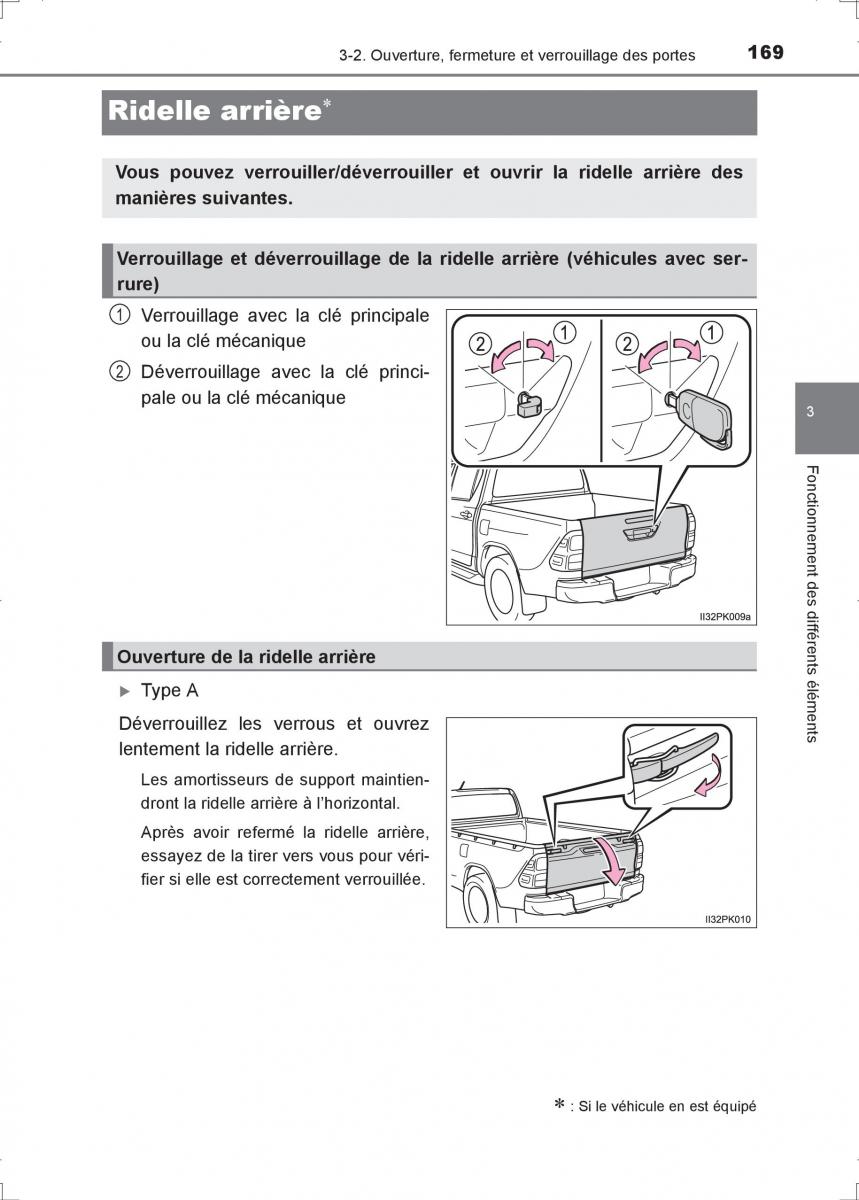 Toyota Hilux VIII 8 AN120 AN130 manuel du proprietaire / page 169