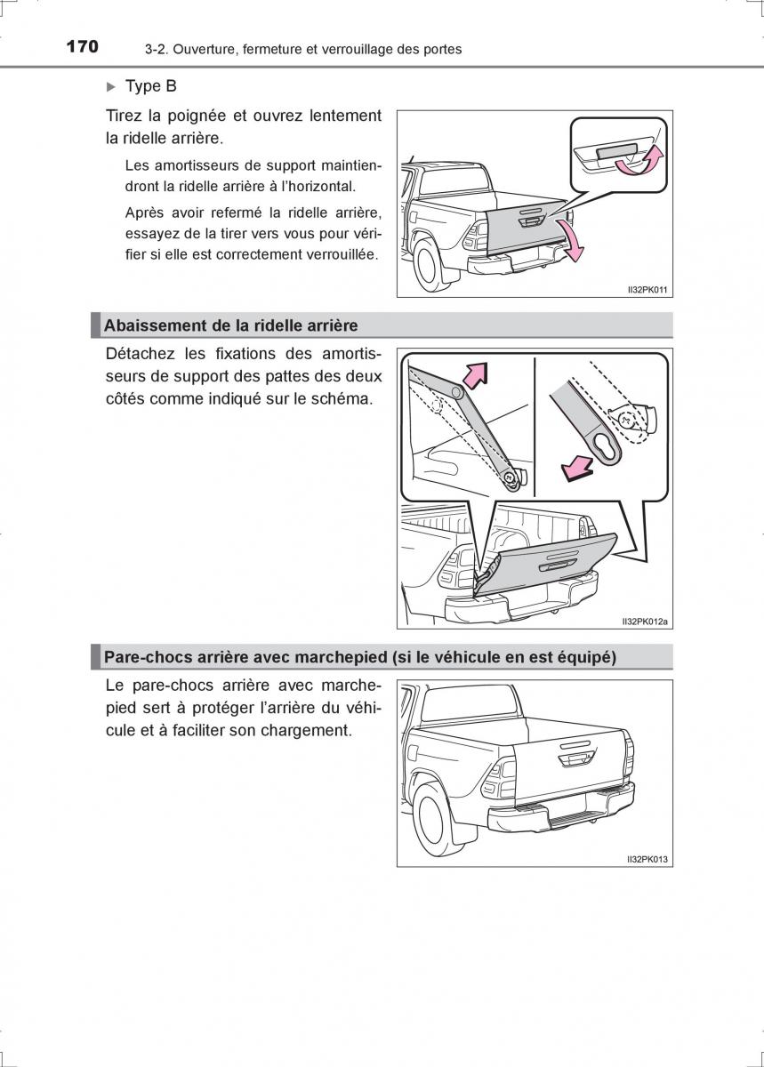 Toyota Hilux VIII 8 AN120 AN130 manuel du proprietaire / page 170