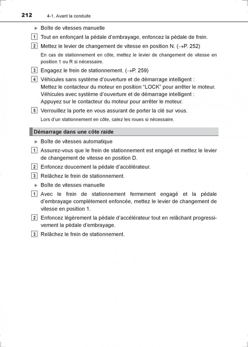 Toyota Hilux VIII 8 AN120 AN130 manuel du proprietaire / page 212