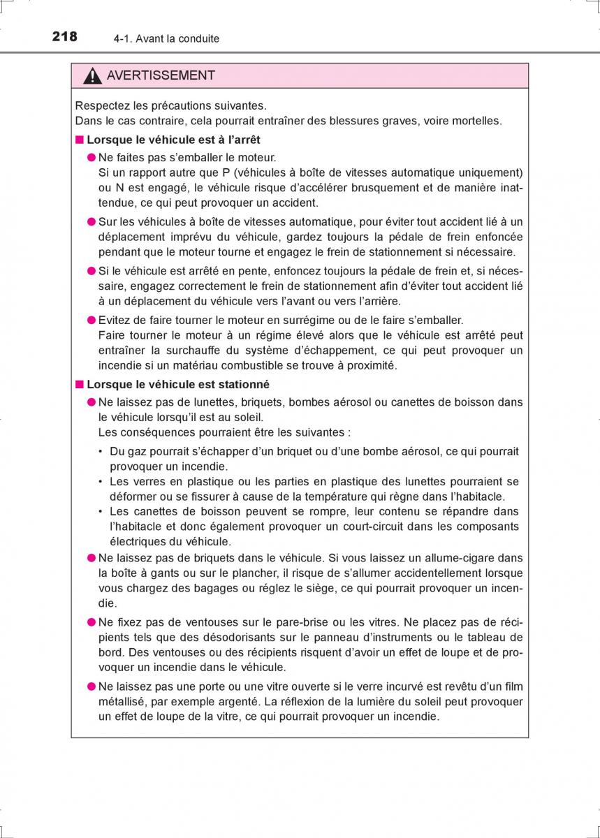 Toyota Hilux VIII 8 AN120 AN130 manuel du proprietaire / page 218