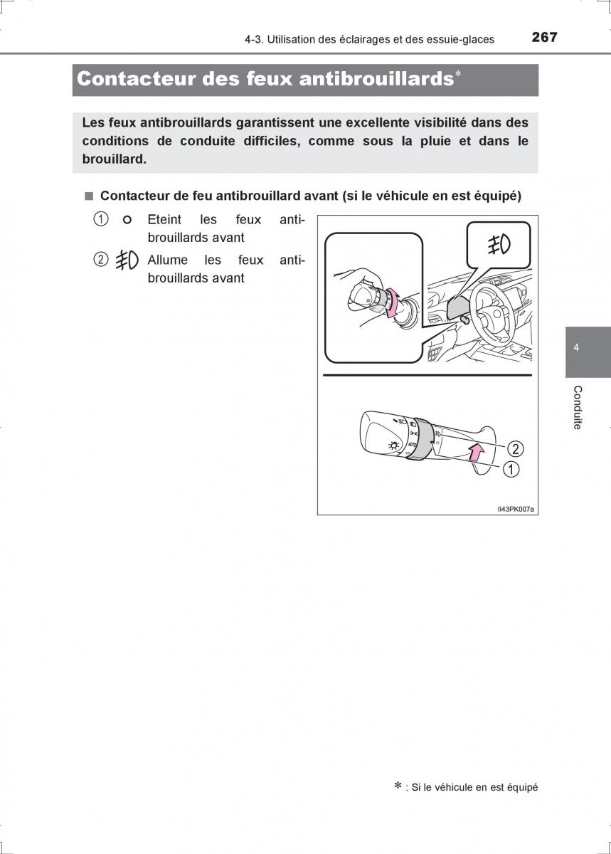 Toyota Hilux VIII 8 AN120 AN130 manuel du proprietaire / page 267