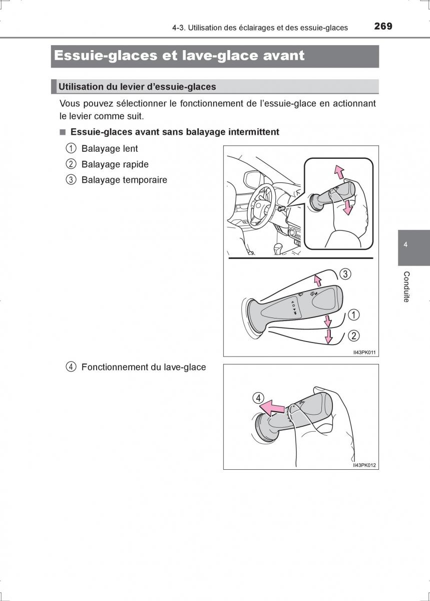 Toyota Hilux VIII 8 AN120 AN130 manuel du proprietaire / page 269