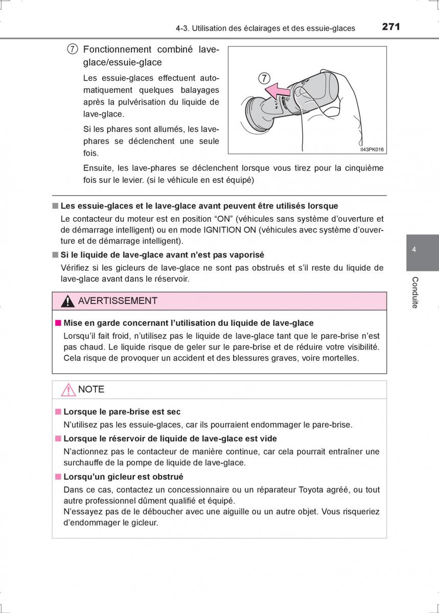 Toyota Hilux VIII 8 AN120 AN130 manuel du proprietaire / page 271