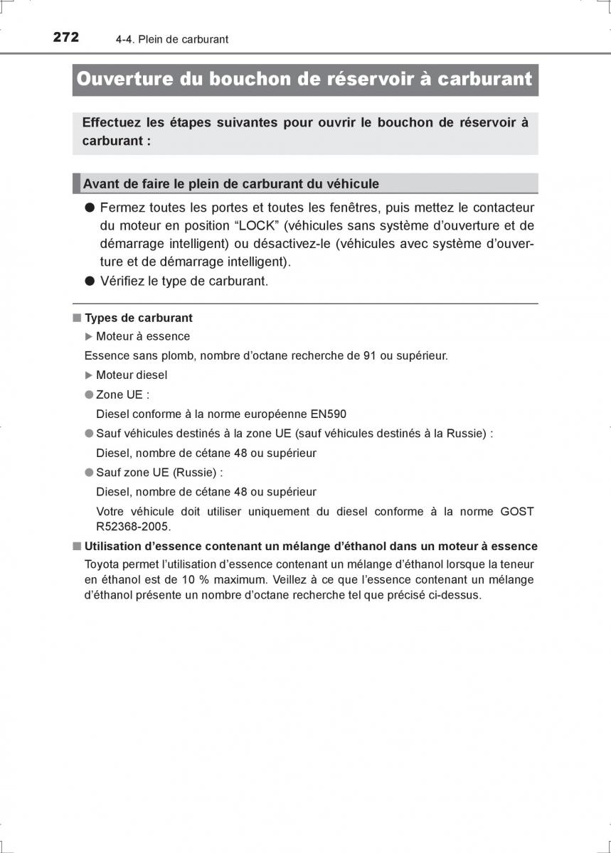 Toyota Hilux VIII 8 AN120 AN130 manuel du proprietaire / page 272