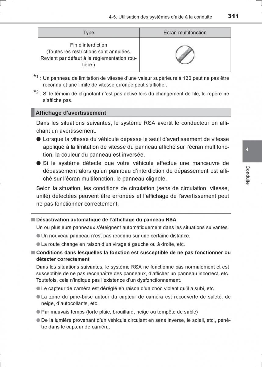 Toyota Hilux VIII 8 AN120 AN130 manuel du proprietaire / page 311