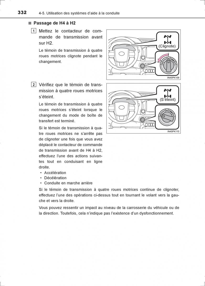 Toyota Hilux VIII 8 AN120 AN130 manuel du proprietaire / page 332