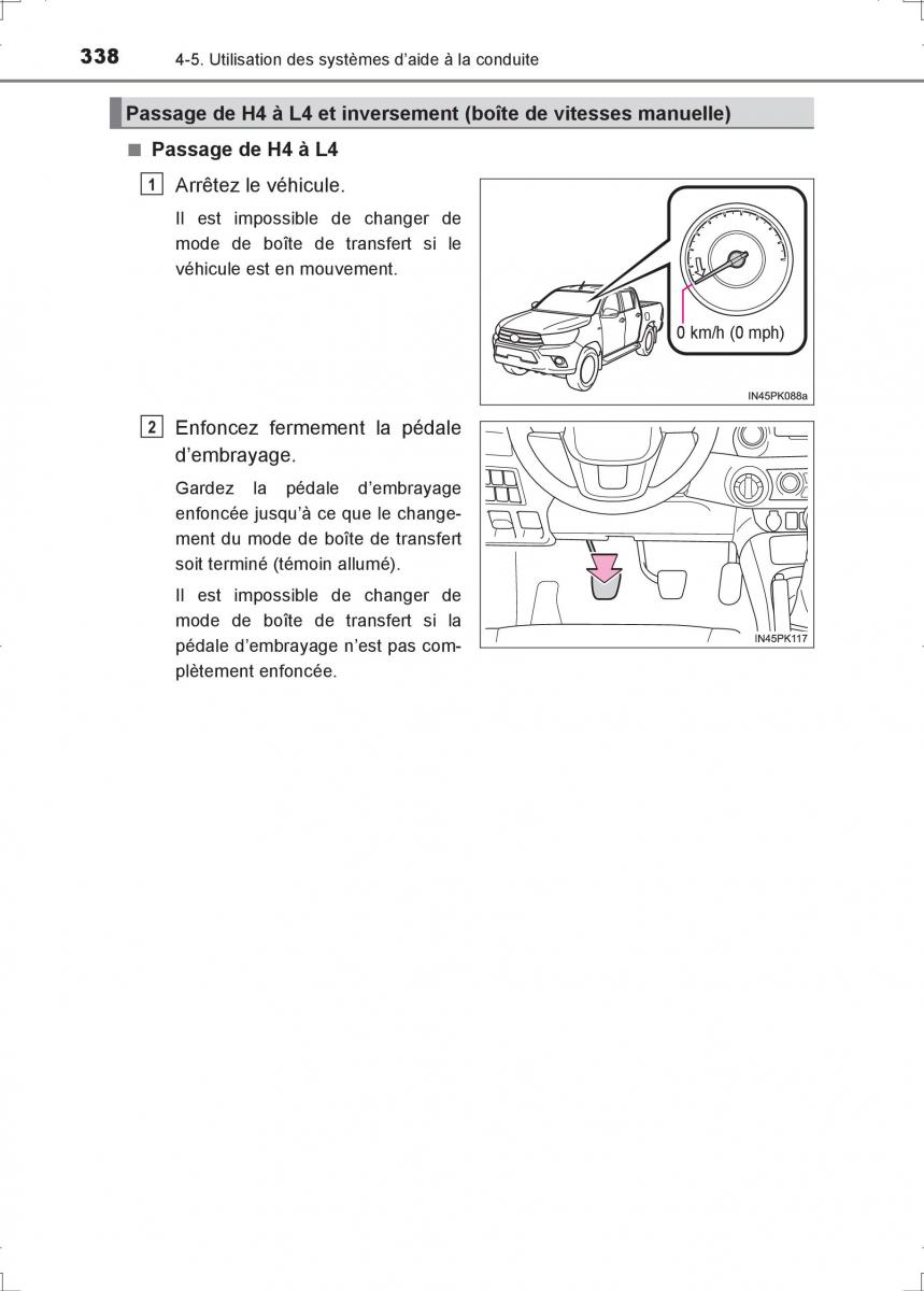 Toyota Hilux VIII 8 AN120 AN130 manuel du proprietaire / page 338