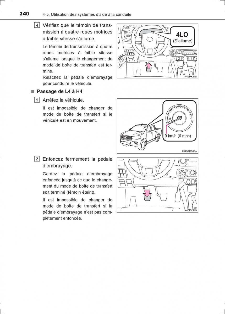 Toyota Hilux VIII 8 AN120 AN130 manuel du proprietaire / page 340