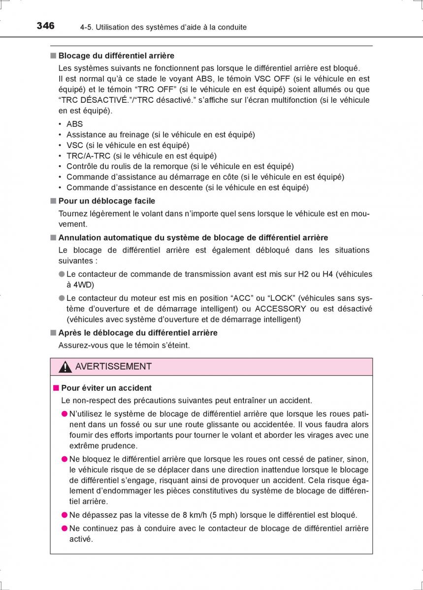 Toyota Hilux VIII 8 AN120 AN130 manuel du proprietaire / page 346