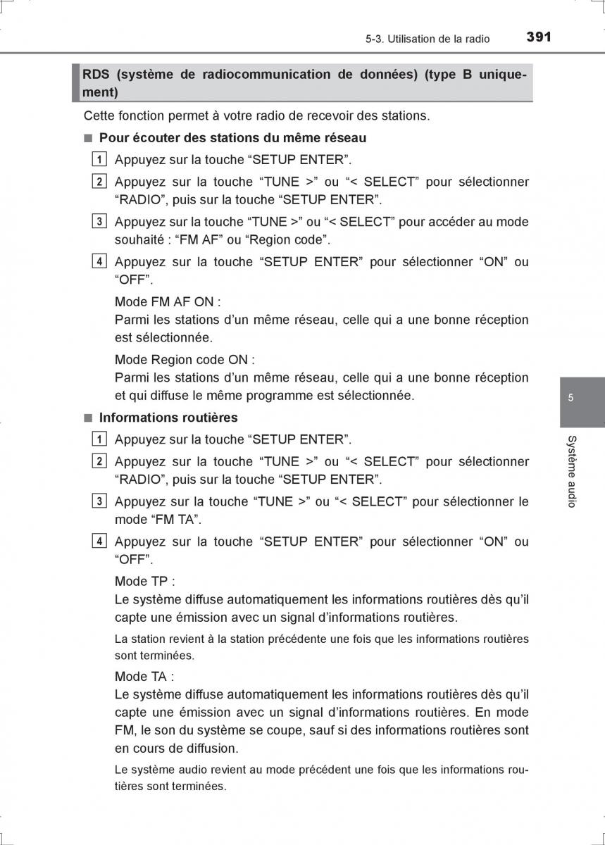 Toyota Hilux VIII 8 AN120 AN130 manuel du proprietaire / page 391