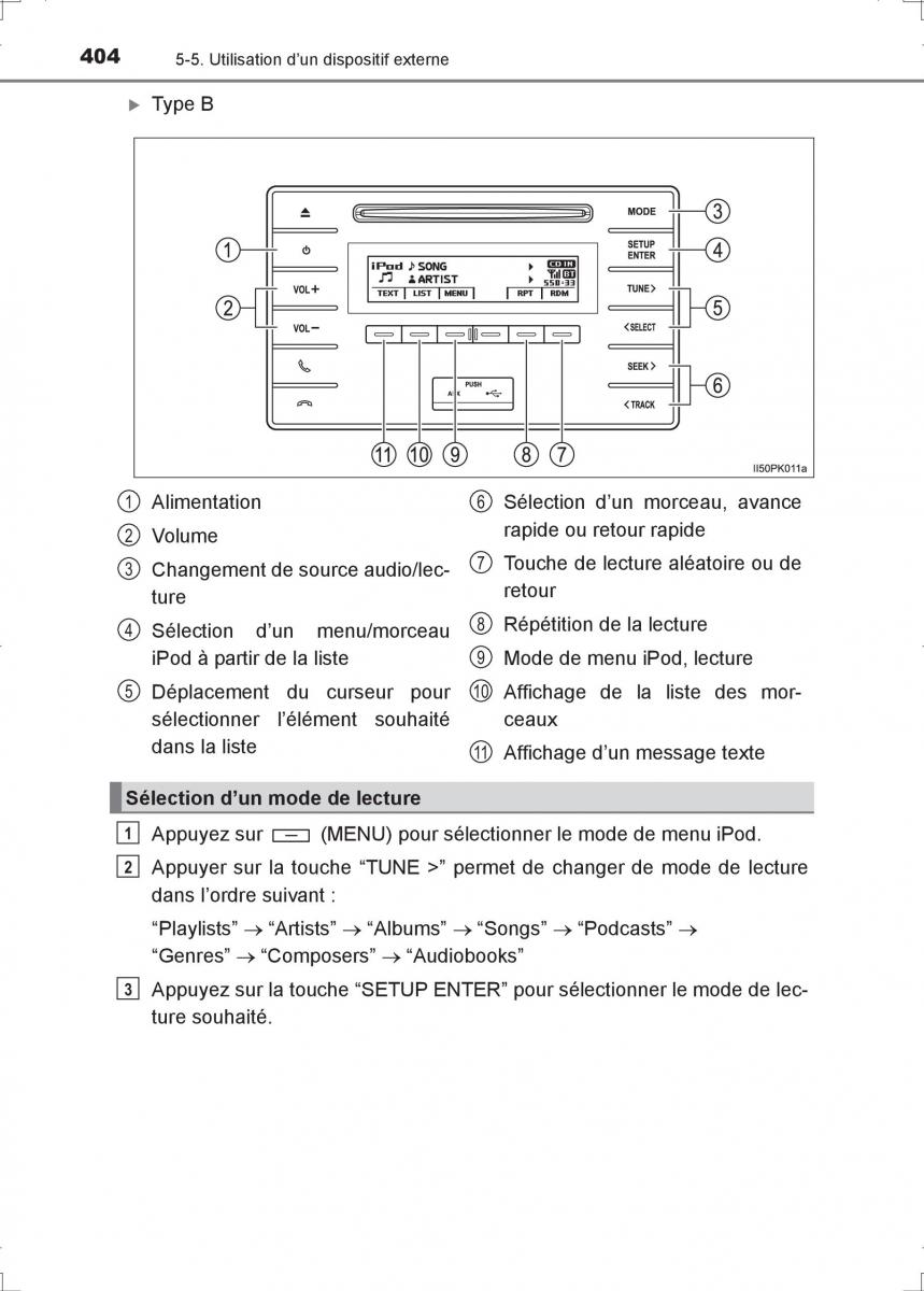 Toyota Hilux VIII 8 AN120 AN130 manuel du proprietaire / page 404