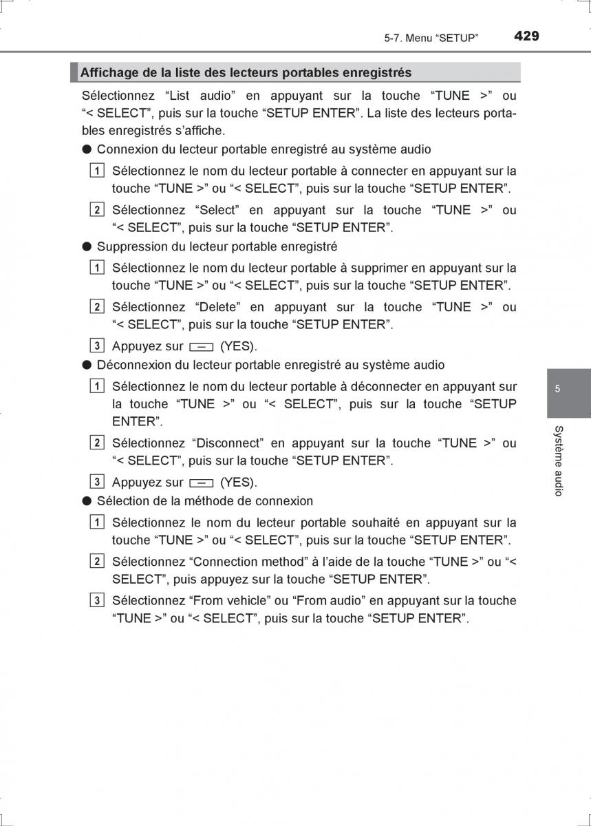 Toyota Hilux VIII 8 AN120 AN130 manuel du proprietaire / page 429