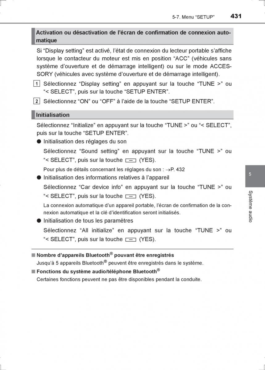 Toyota Hilux VIII 8 AN120 AN130 manuel du proprietaire / page 431