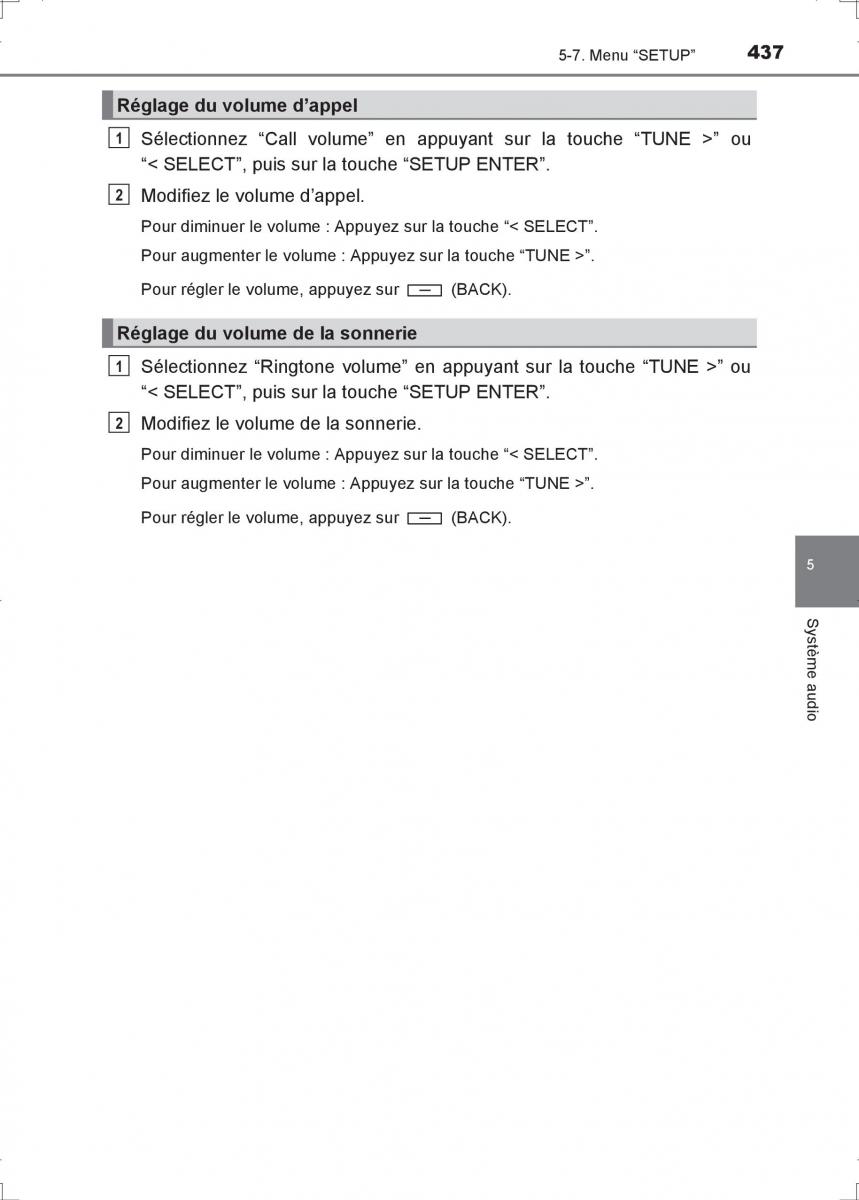 Toyota Hilux VIII 8 AN120 AN130 manuel du proprietaire / page 437