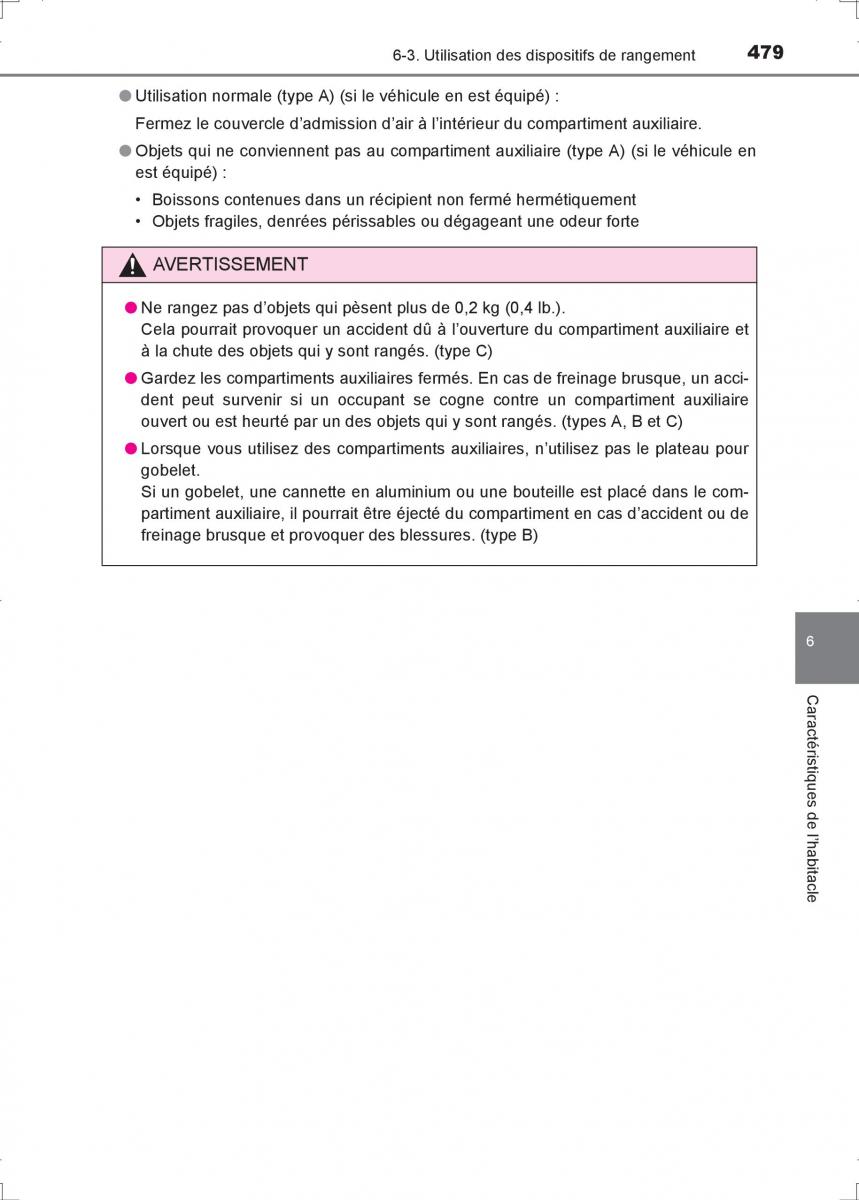 Toyota Hilux VIII 8 AN120 AN130 manuel du proprietaire / page 479