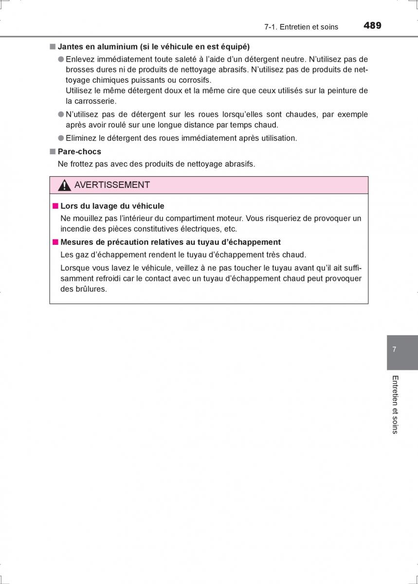 Toyota Hilux VIII 8 AN120 AN130 manuel du proprietaire / page 489