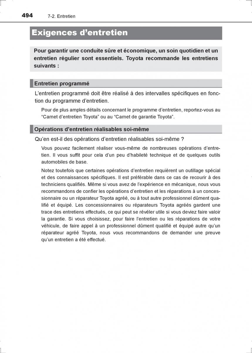 Toyota Hilux VIII 8 AN120 AN130 manuel du proprietaire / page 494