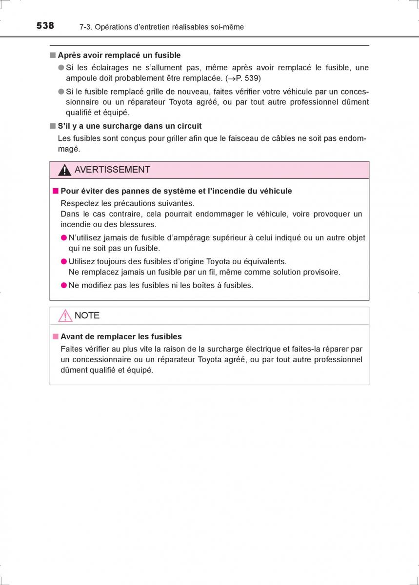 Toyota Hilux VIII 8 AN120 AN130 manuel du proprietaire / page 538