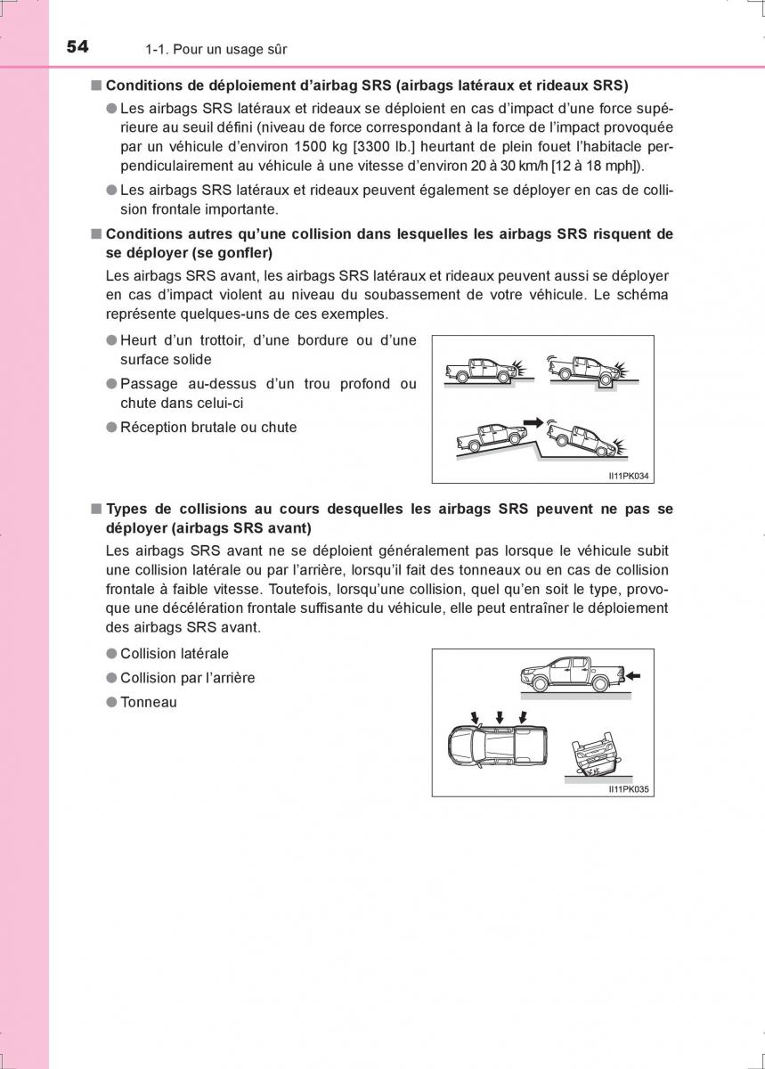 Toyota Hilux VIII 8 AN120 AN130 manuel du proprietaire / page 54