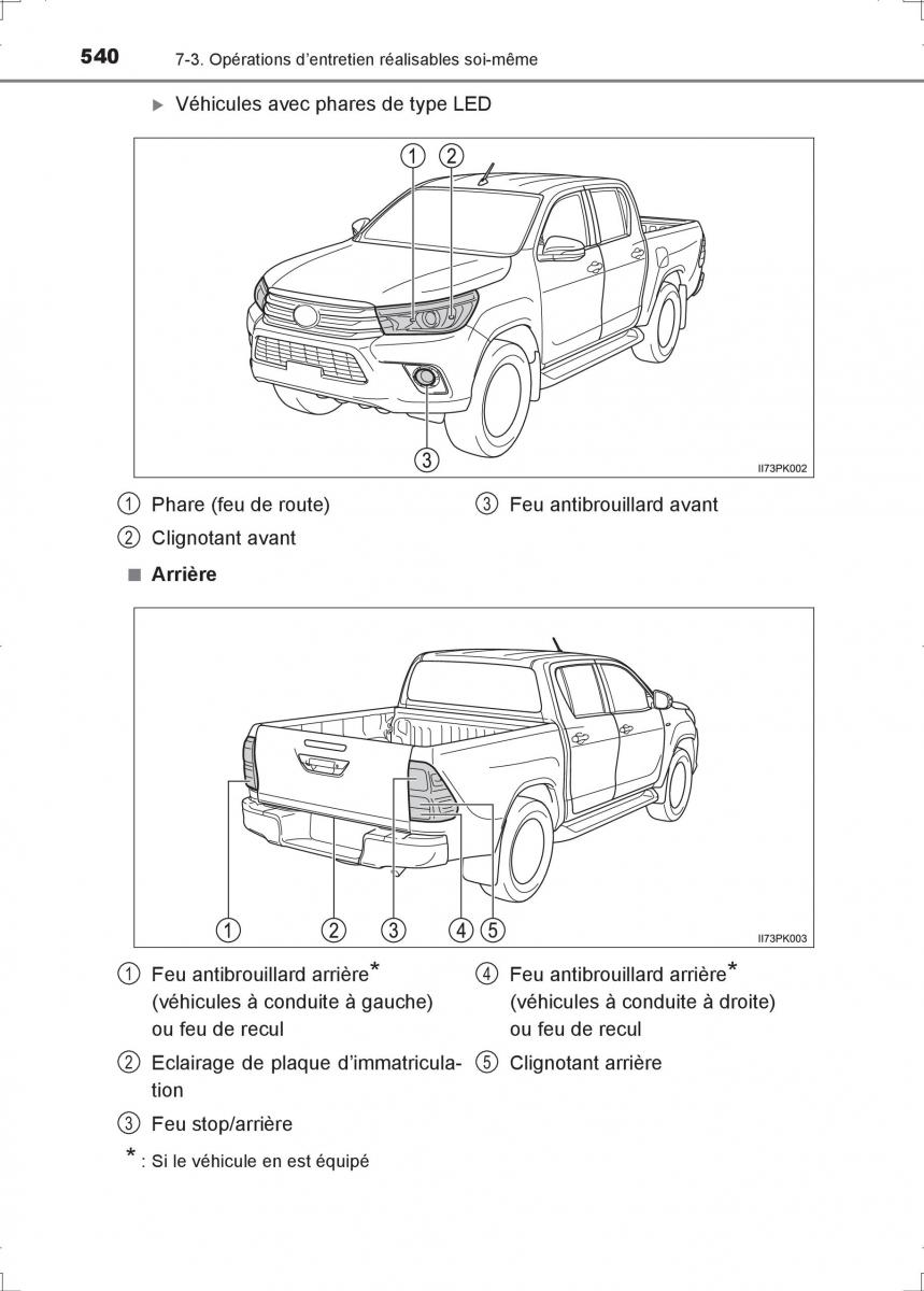 Toyota Hilux VIII 8 AN120 AN130 manuel du proprietaire / page 540