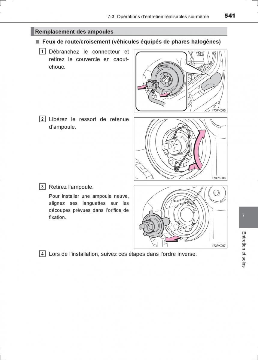 Toyota Hilux VIII 8 AN120 AN130 manuel du proprietaire / page 541