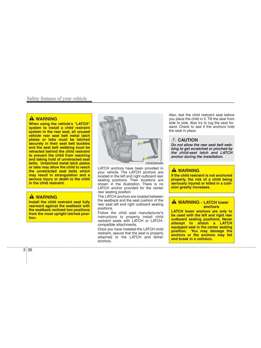 Hyundai ix55 Veracruz owners manual / page 56