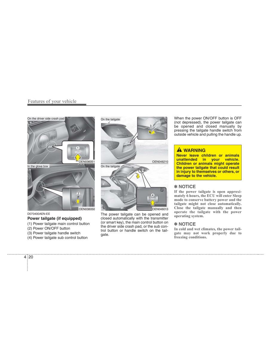 Hyundai ix55 Veracruz owners manual / page 102