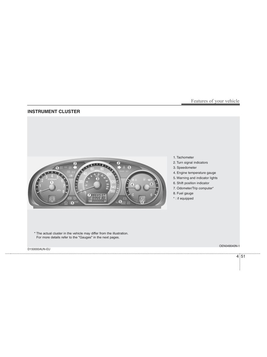 Hyundai ix55 Veracruz owners manual / page 133