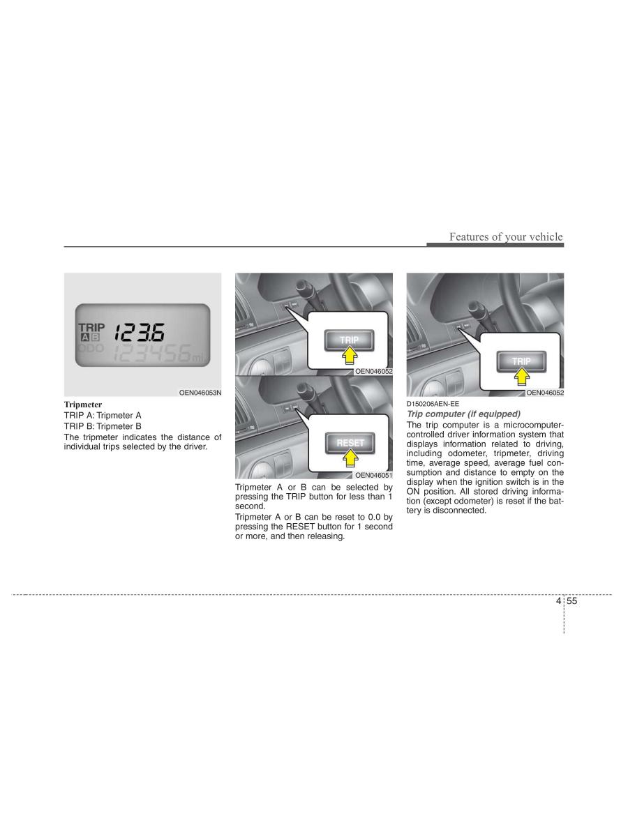 Hyundai ix55 Veracruz owners manual / page 137