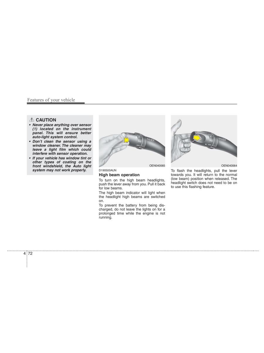 Hyundai ix55 Veracruz owners manual / page 154