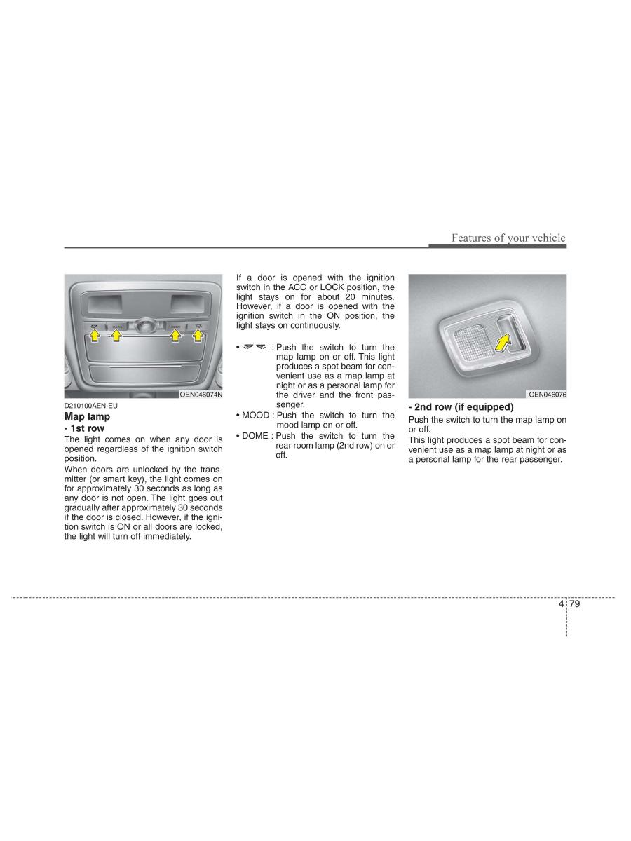 Hyundai ix55 Veracruz owners manual / page 161