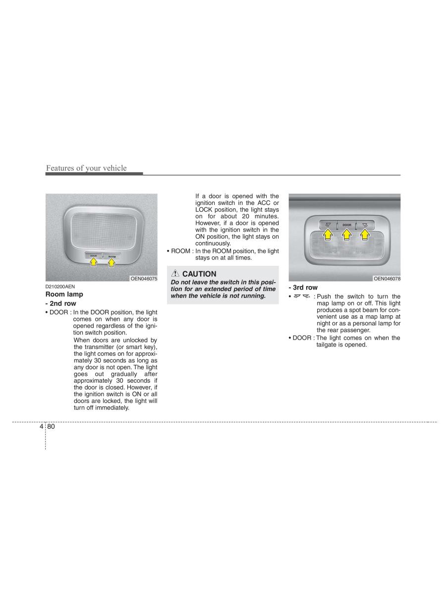 Hyundai ix55 Veracruz owners manual / page 162