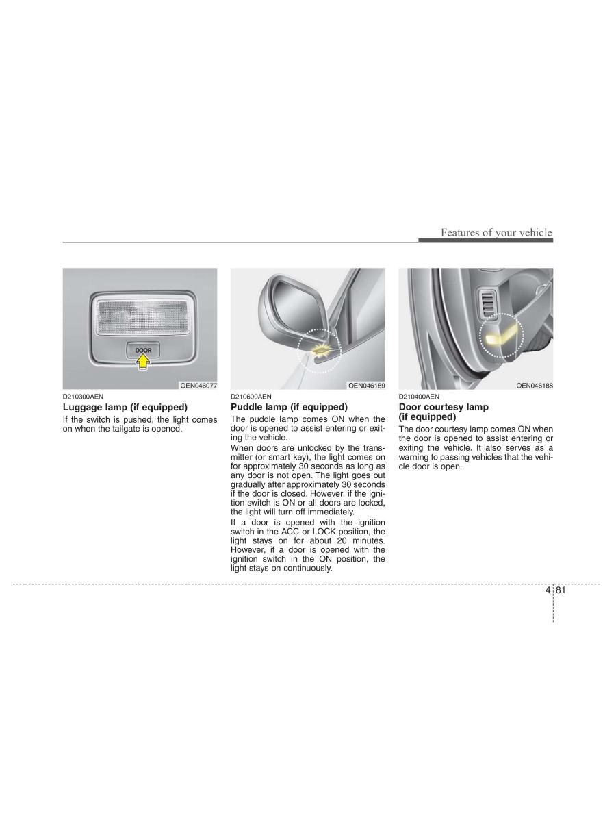 Hyundai ix55 Veracruz owners manual / page 163