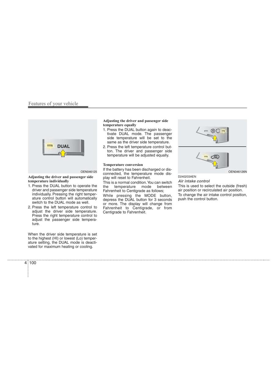 Hyundai ix55 Veracruz owners manual / page 182