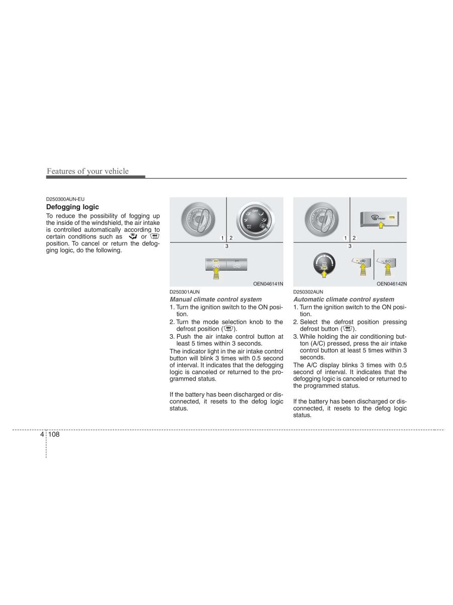 Hyundai ix55 Veracruz owners manual / page 190