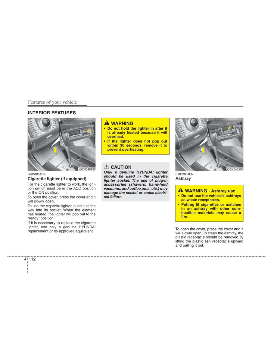 Hyundai ix55 Veracruz owners manual / page 194