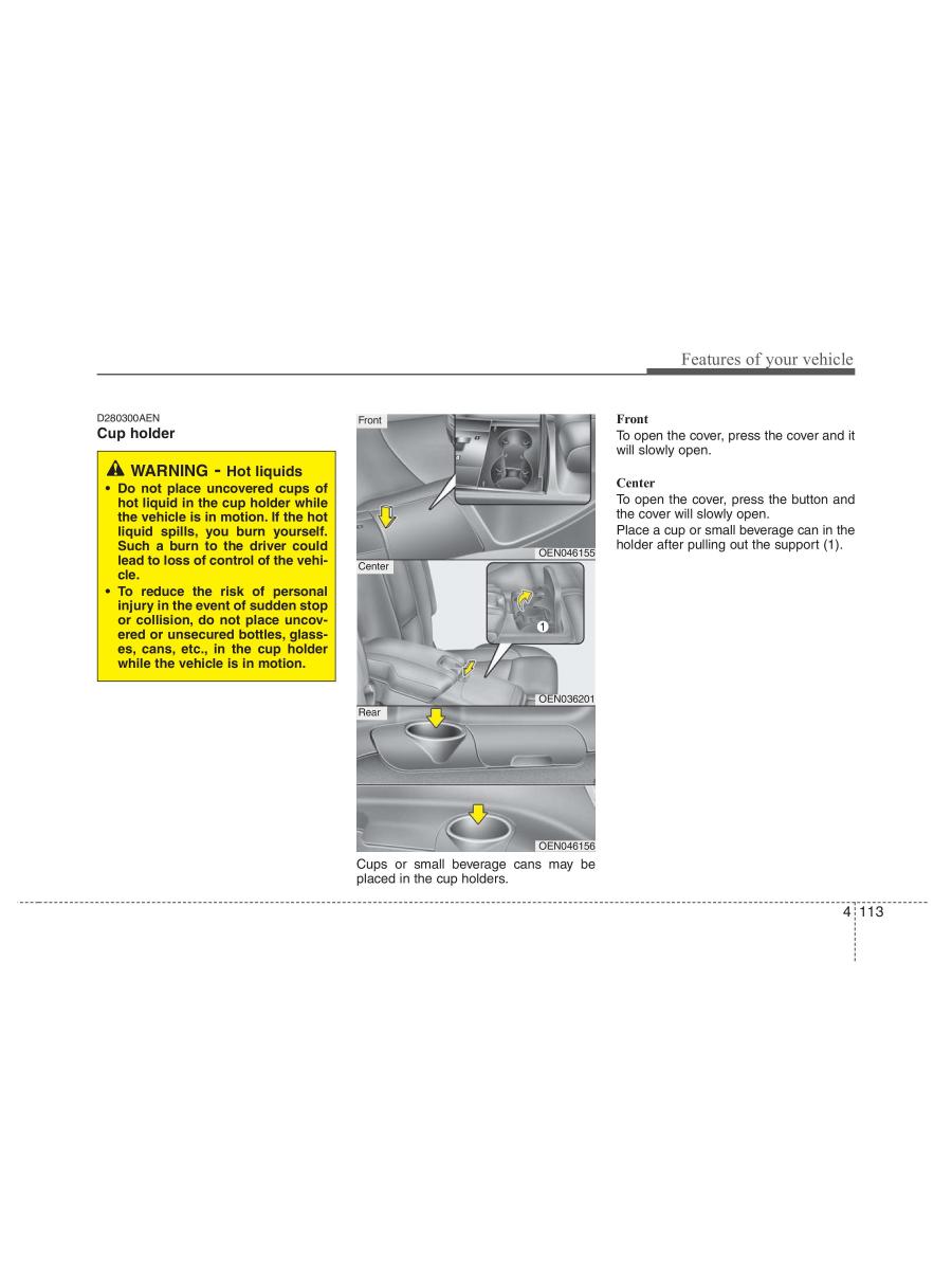 Hyundai ix55 Veracruz owners manual / page 195