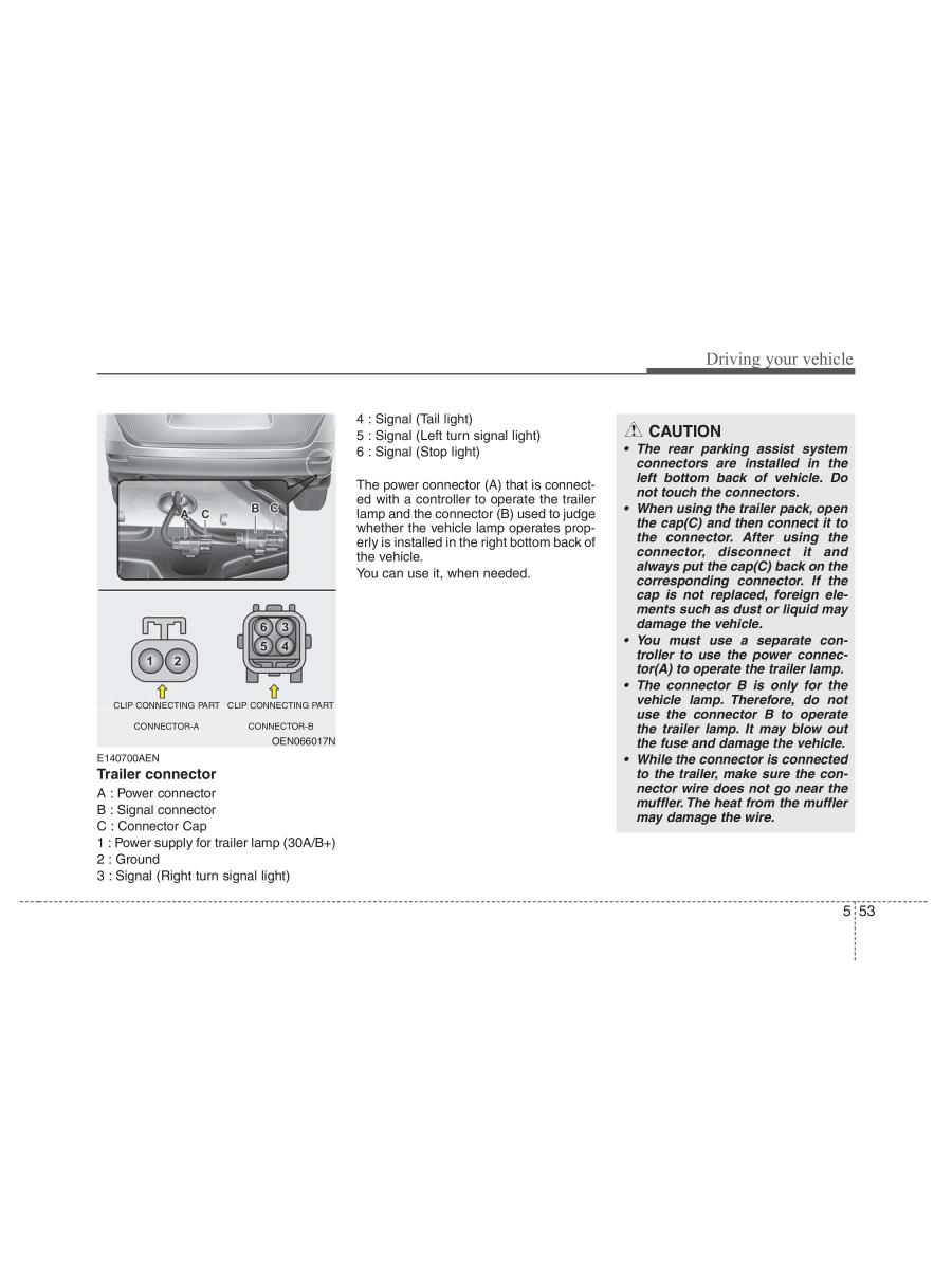 Hyundai ix55 Veracruz owners manual / page 311