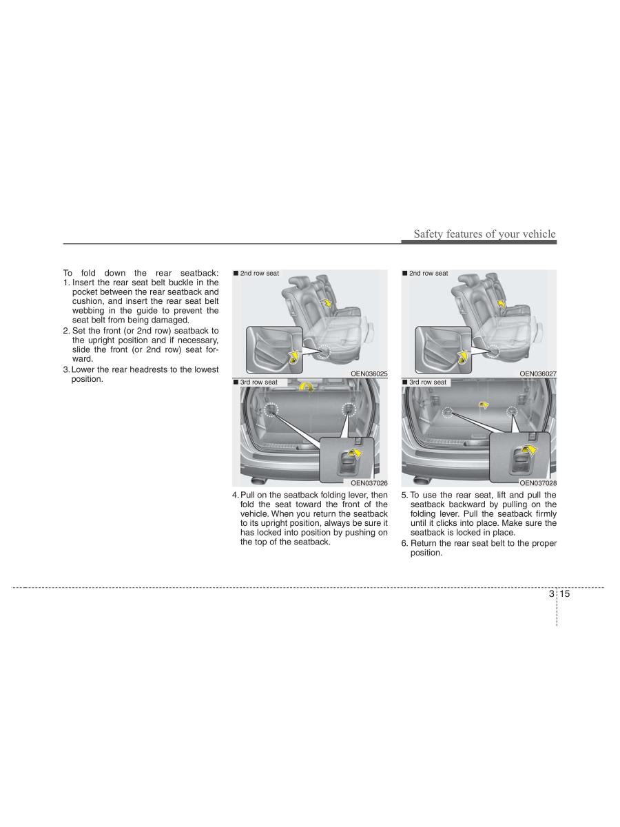 Hyundai ix55 Veracruz owners manual / page 35