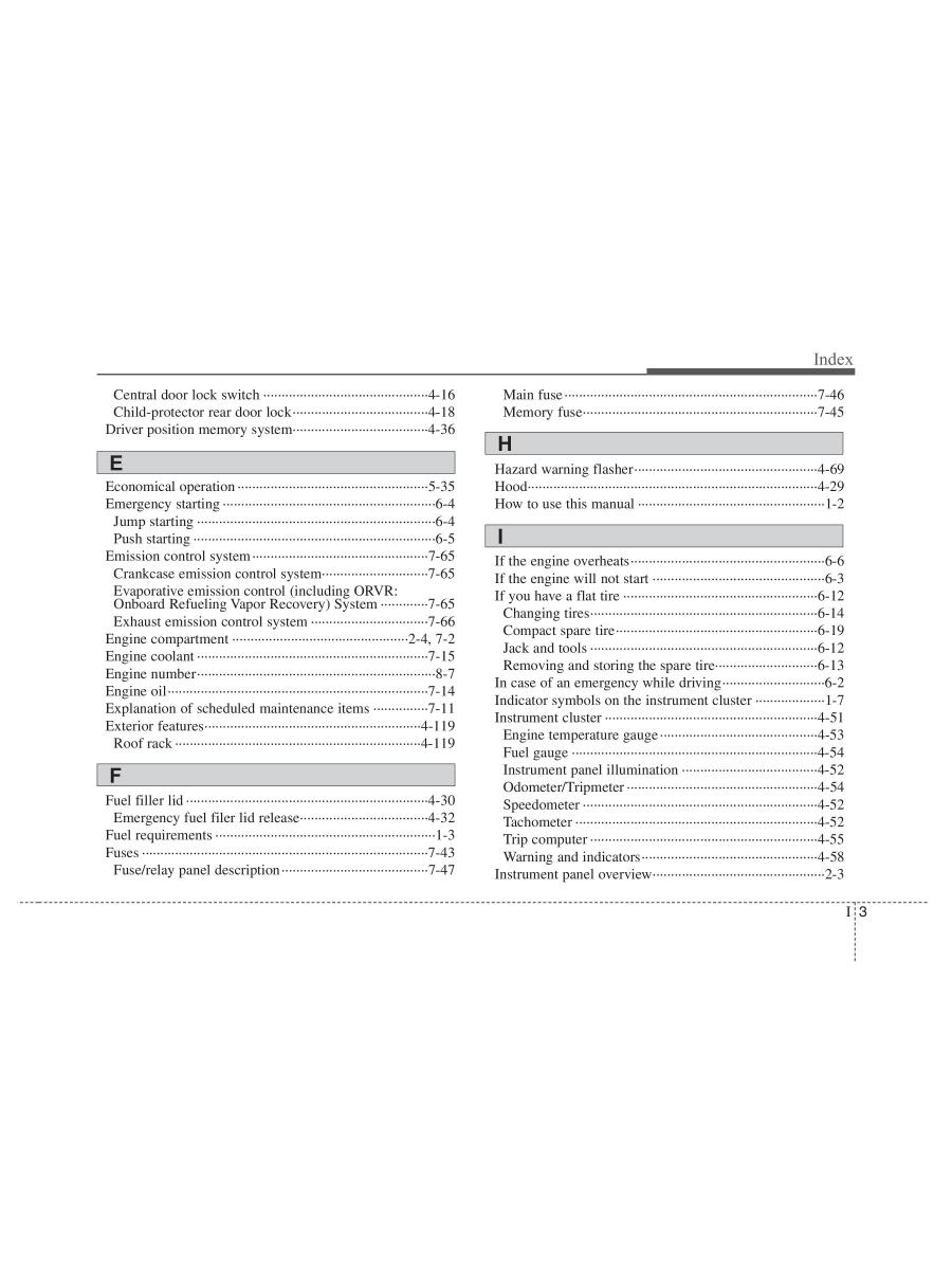 Hyundai ix55 Veracruz owners manual / page 421