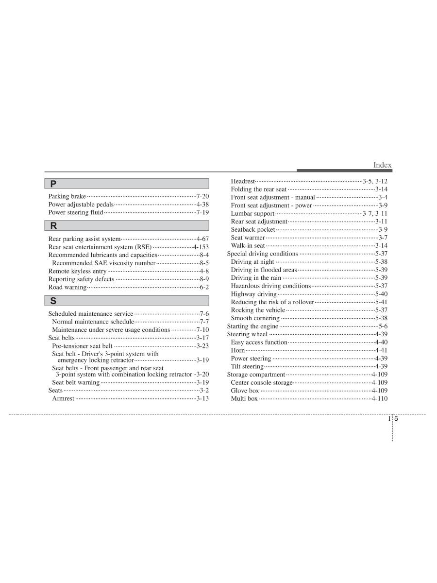 Hyundai ix55 Veracruz owners manual / page 423