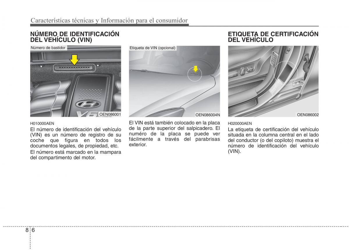 Hyundai ix55 Veracruz manual del propietario / page 344