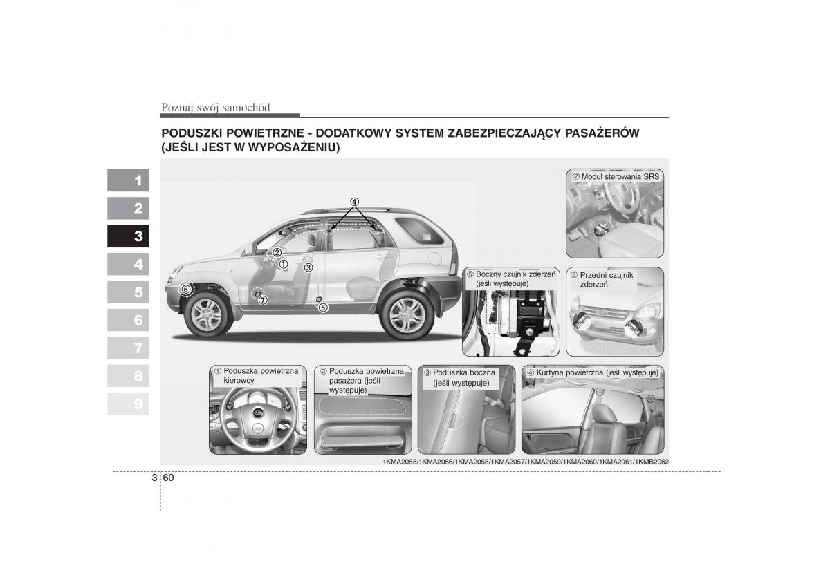 KIA Sportage II 2 instrukcja obslugi / page 71