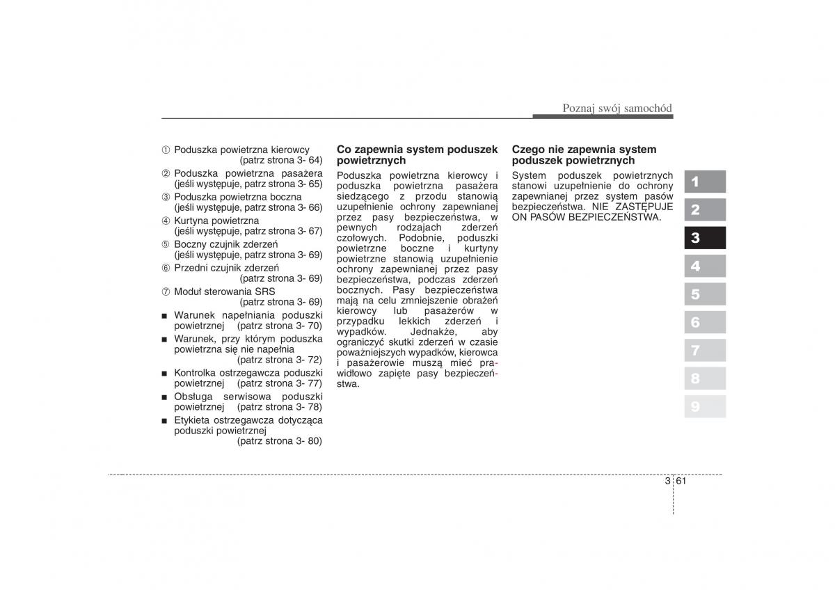 KIA Sportage II 2 instrukcja obslugi / page 72