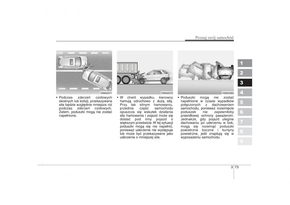 KIA Sportage II 2 instrukcja obslugi / page 84