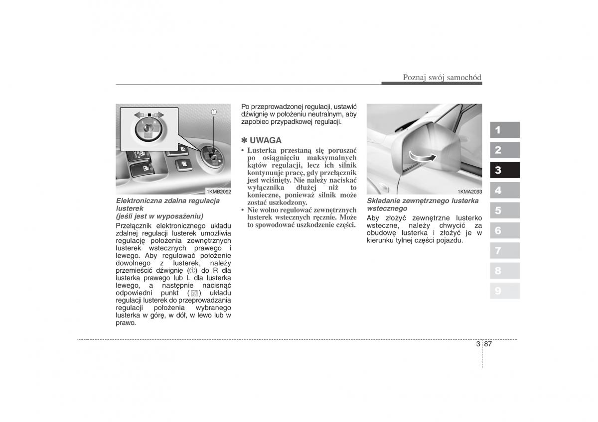 KIA Sportage II 2 instrukcja obslugi / page 98