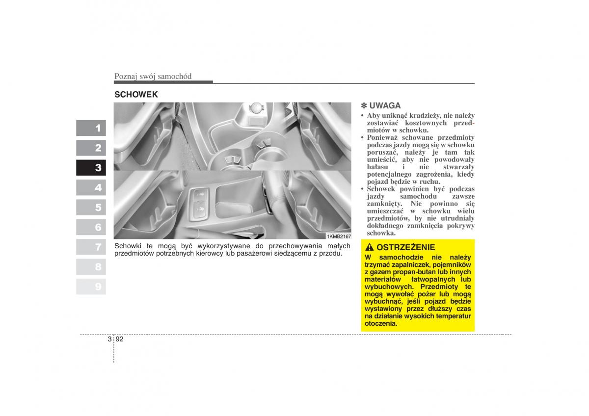 KIA Sportage II 2 instrukcja obslugi / page 103