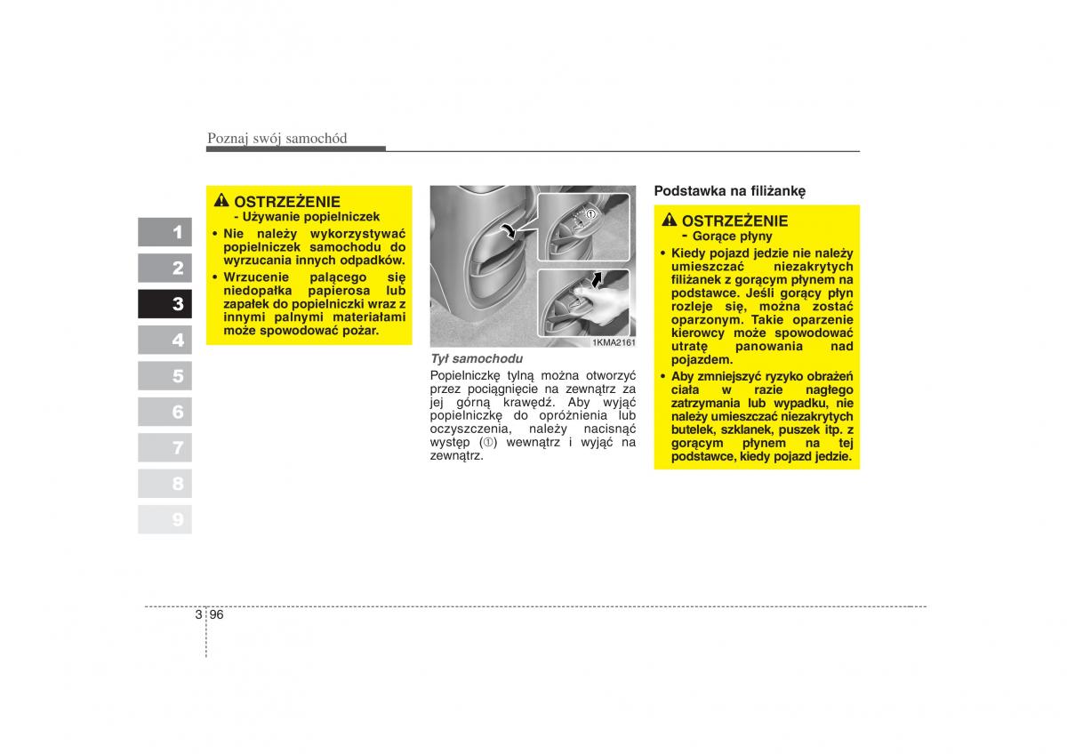 KIA Sportage II 2 instrukcja obslugi / page 107